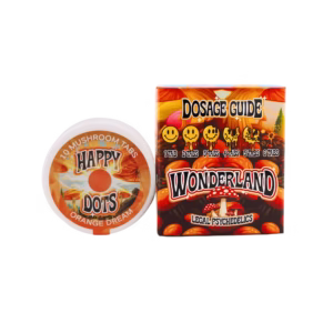 Happy Dots Mushroom Dabs - Orange Dream